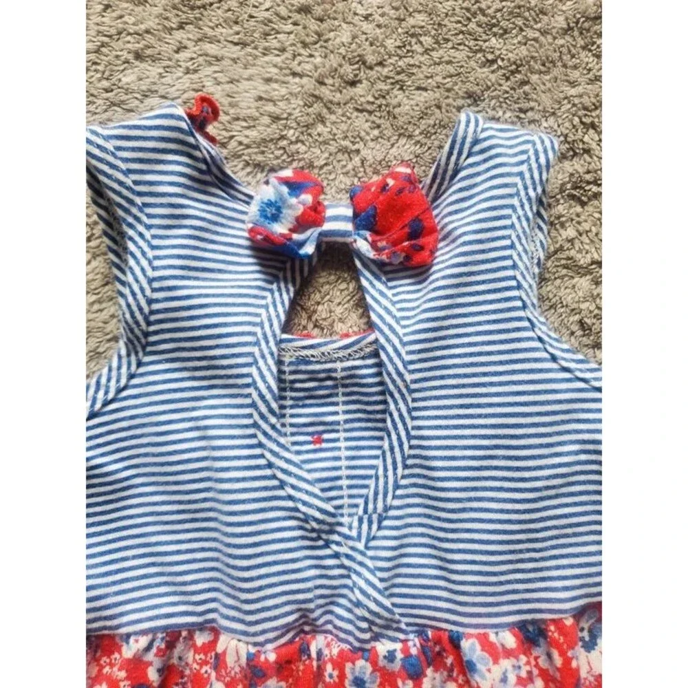 Girls 5T Short Sleeveless Dresses 2pc